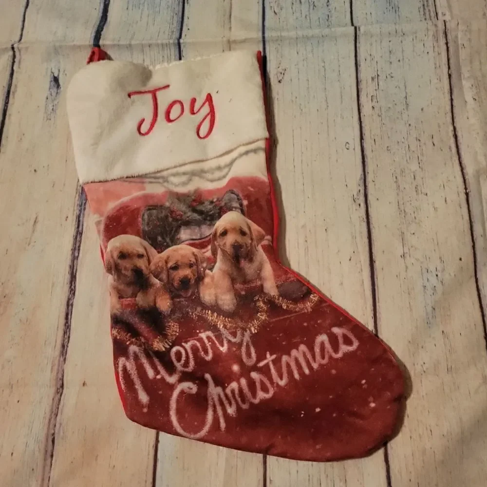 Joy christmas stocking